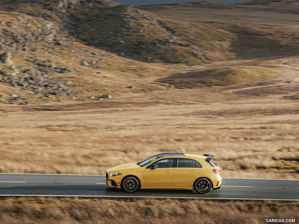 2020 Mercedes-AMG A 45 S (UK-Spec) - Side