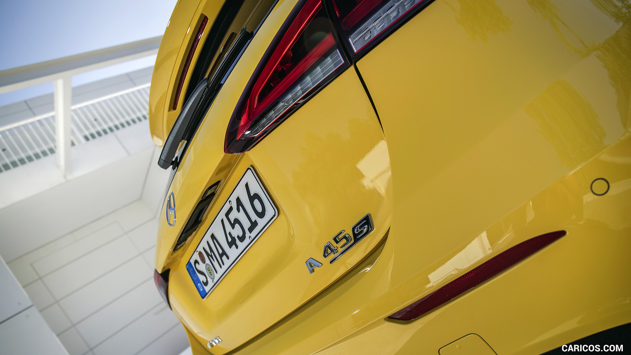 2020 Mercedes-AMG A 45 S 4MATIC+ (Color: Sun Yellow) - Detail, #108 of 188