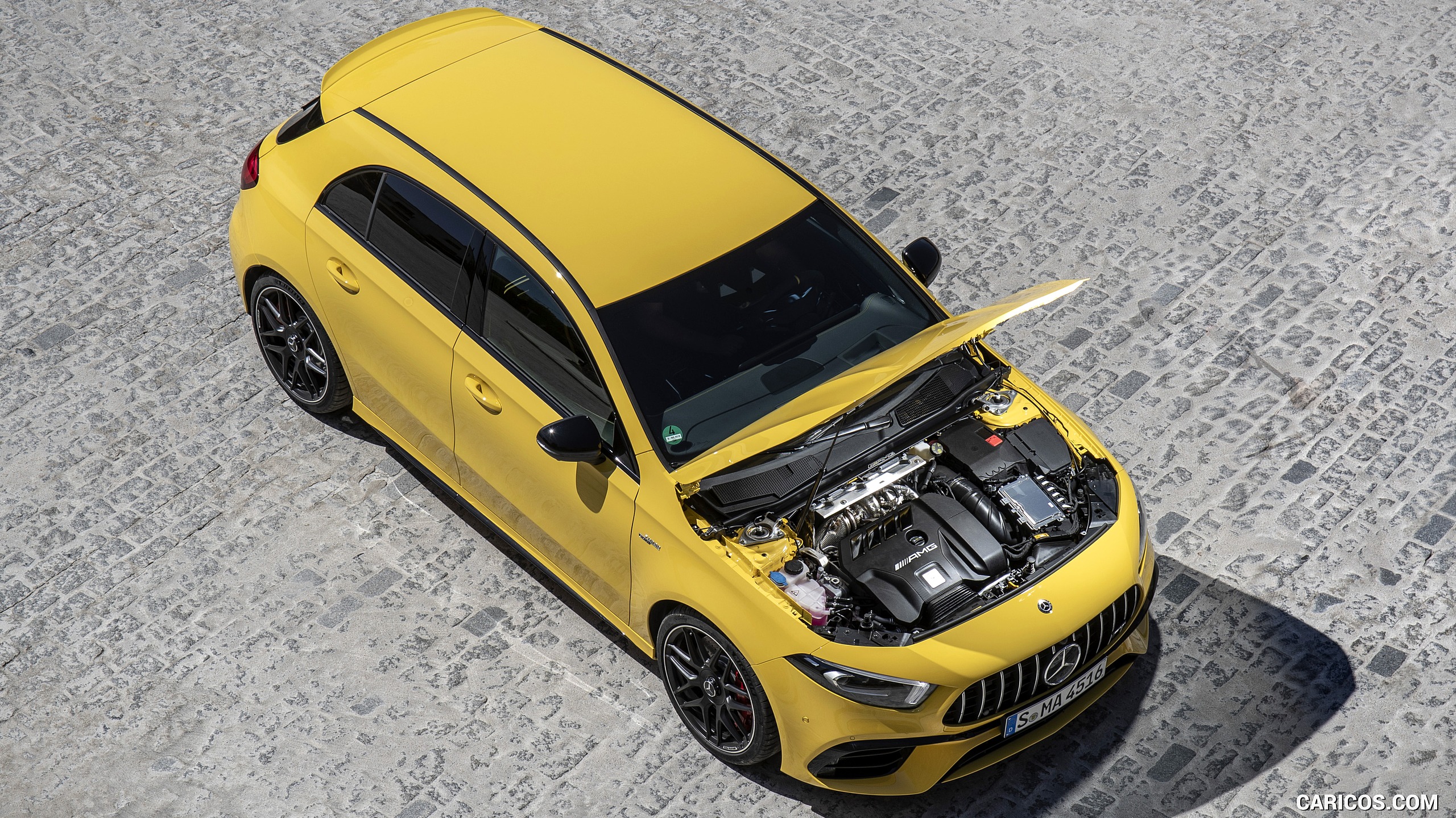 2020 Mercedes-AMG A 45 S 4MATIC+ (Color: Sun Yellow) - Top, #107 of 188