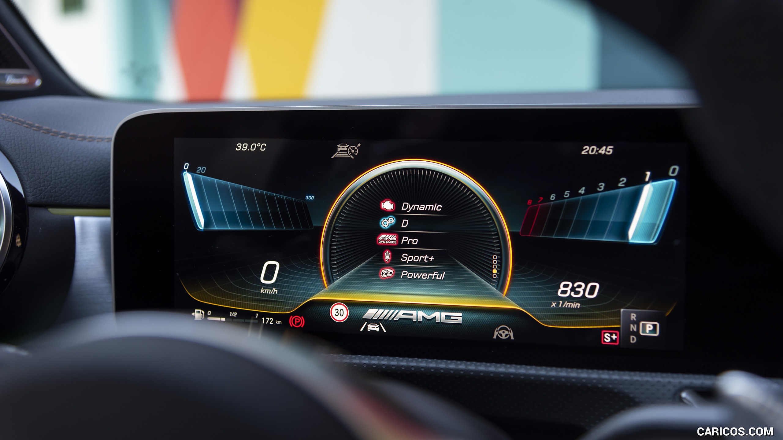 2020 Mercedes-AMG A 45 S 4MATIC+ - Digital Instrument Cluster, #57 of 188