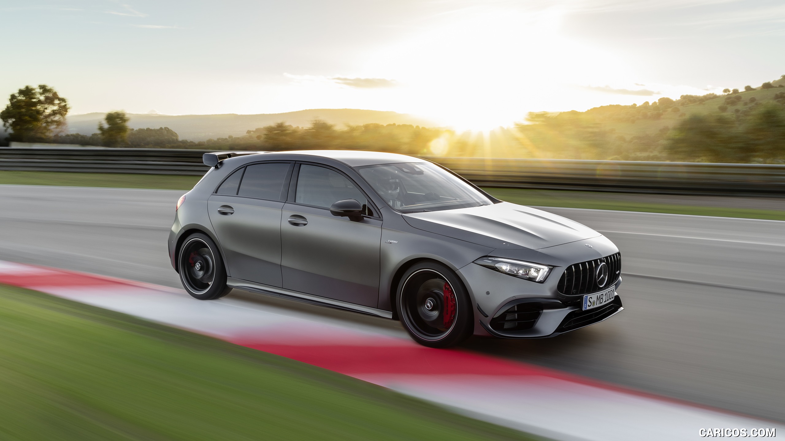 2020 Mercedes-AMG A 45 S 4MATIC+ - Front, #6 of 188