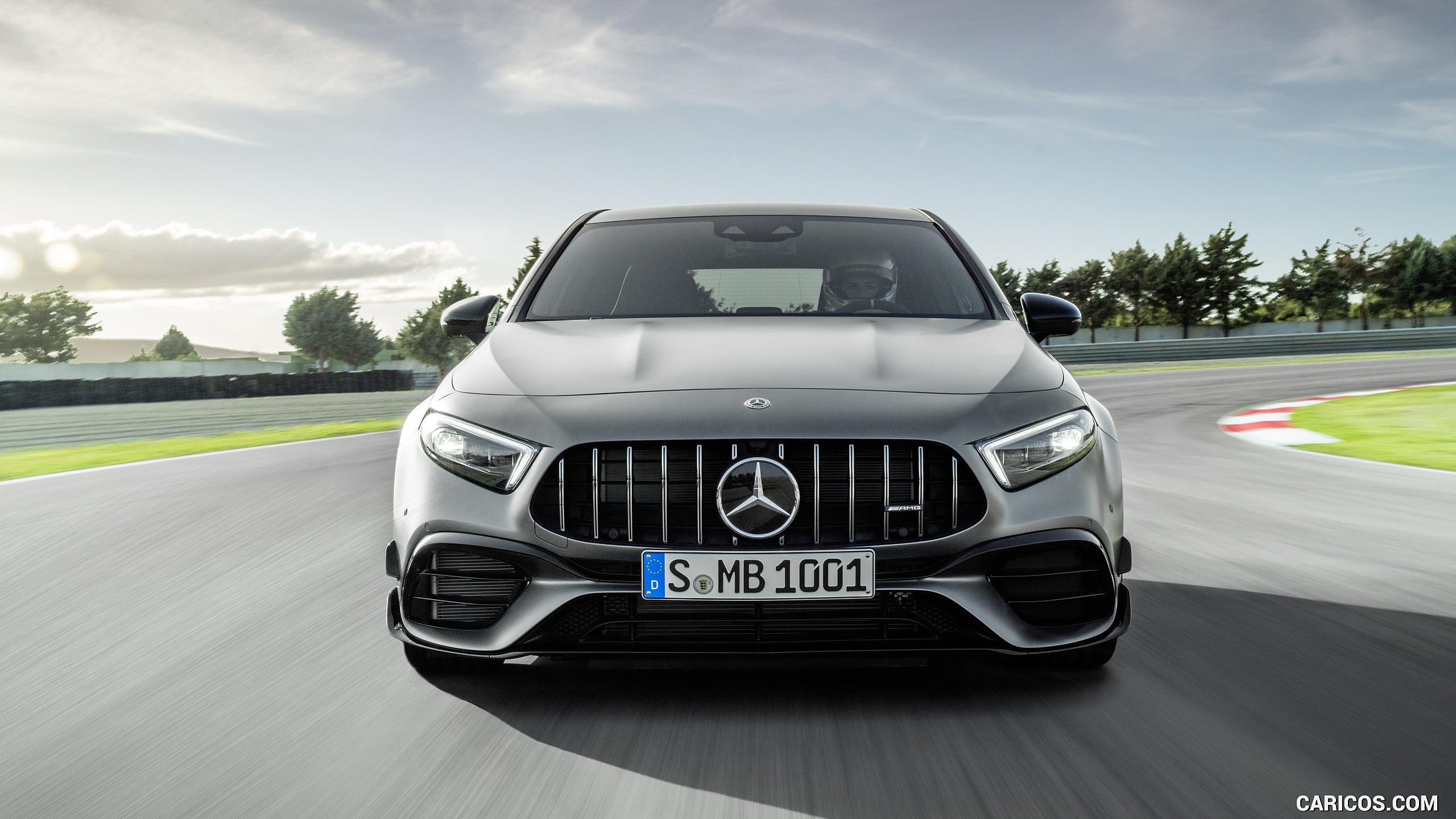 2020 Mercedes-AMG A 45 S 4MATIC+ - Front, #9 of 188
