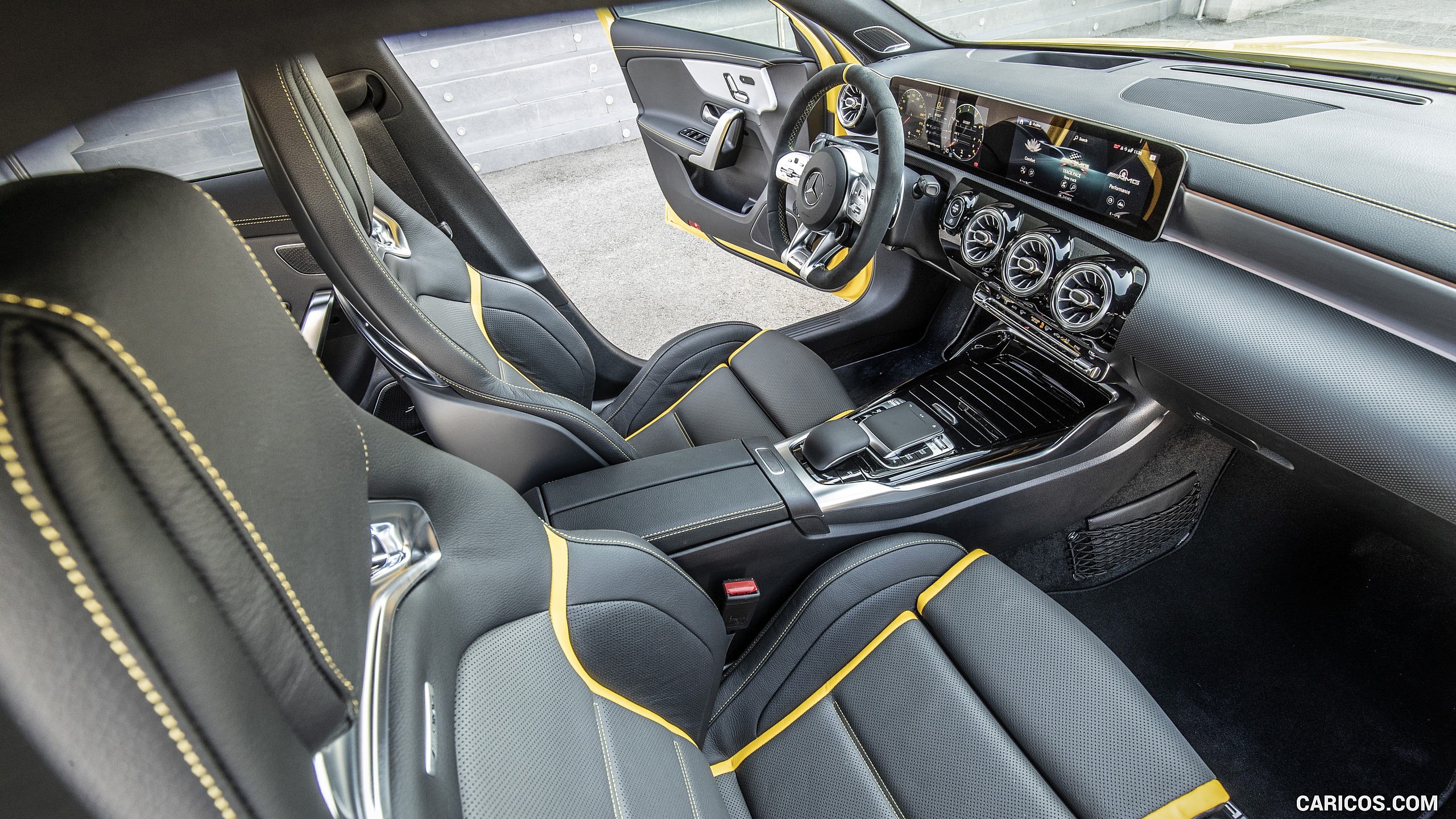 2020 Mercedes-AMG A 45 S 4MATIC+ - Interior, Front Seats, #112 of 188