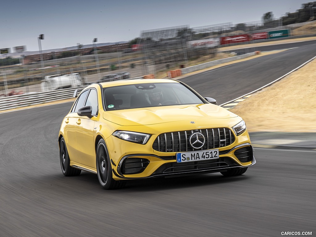 2020 Mercedes-AMG A 45 S 4MATIC+ (Color: Sun Yellow) - Front