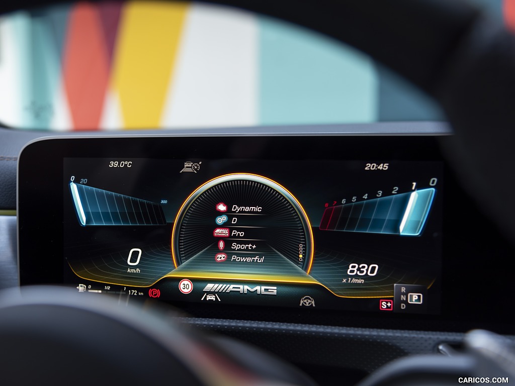 2020 Mercedes-AMG A 45 S 4MATIC+ - Digital Instrument Cluster