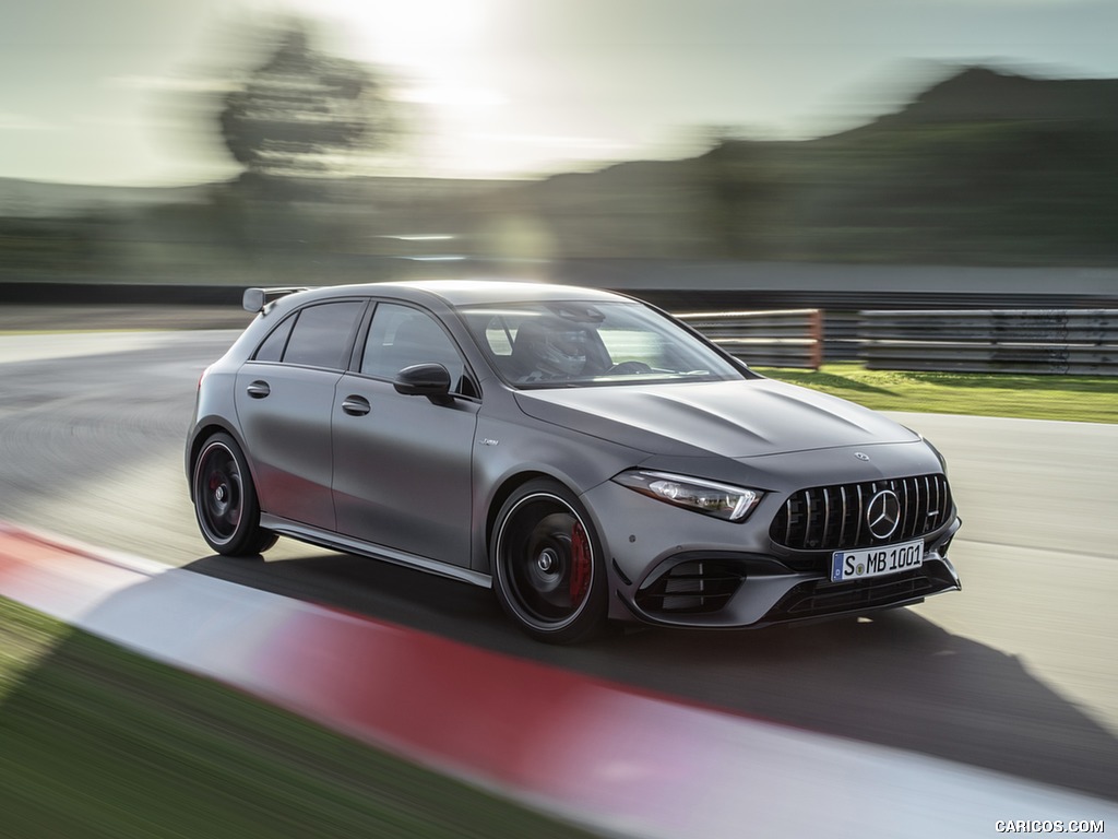 2020 Mercedes-AMG A 45 S 4MATIC+ - Front Three-Quarter