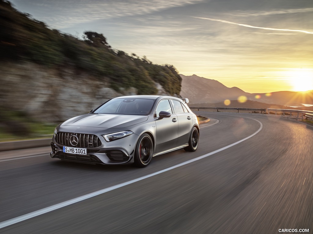 2020 Mercedes-AMG A 45 S 4MATIC+ - Front Three-Quarter