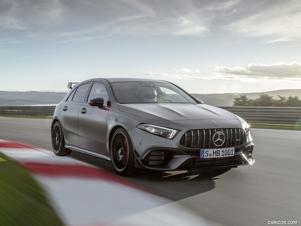 2020 Mercedes-AMG A 45 S 4MATIC+ - Front Three-Quarter