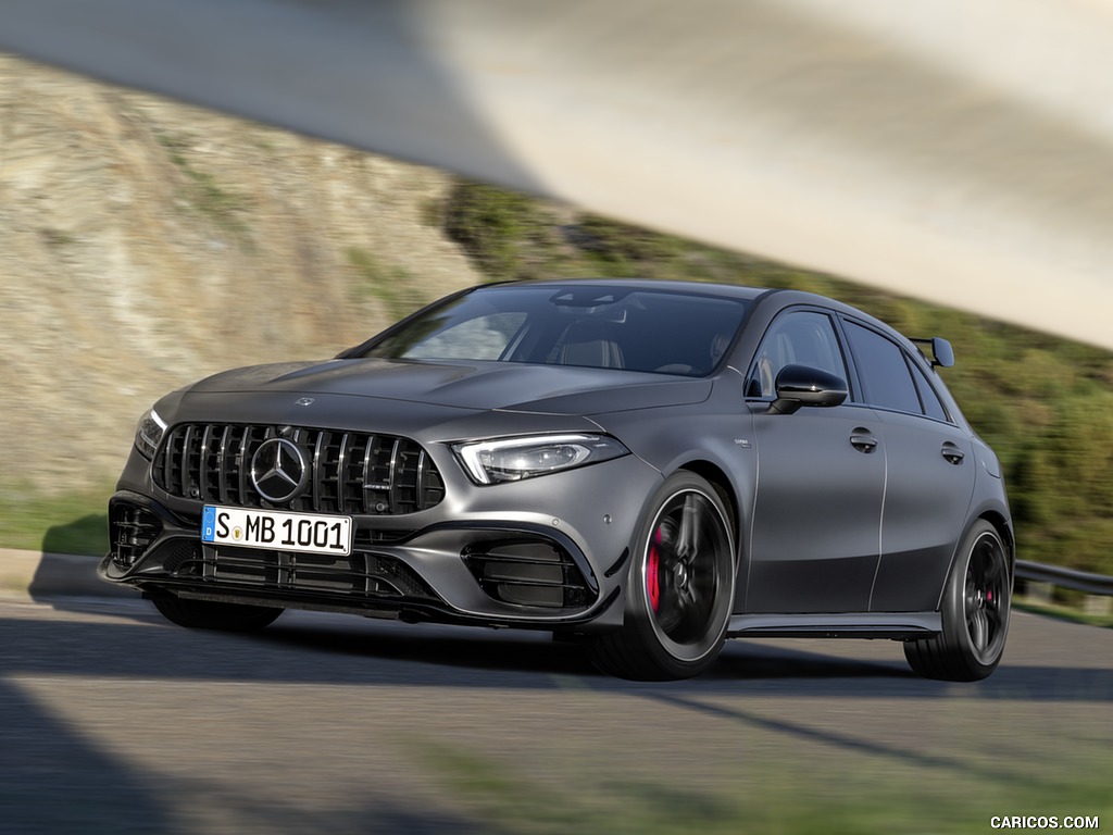 2020 Mercedes-AMG A 45 S 4MATIC+ - Front Three-Quarter