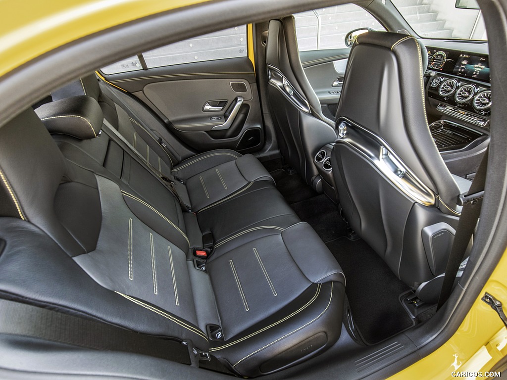 2020 Mercedes-AMG A 45 S 4MATIC+ - Interior, Rear Seats