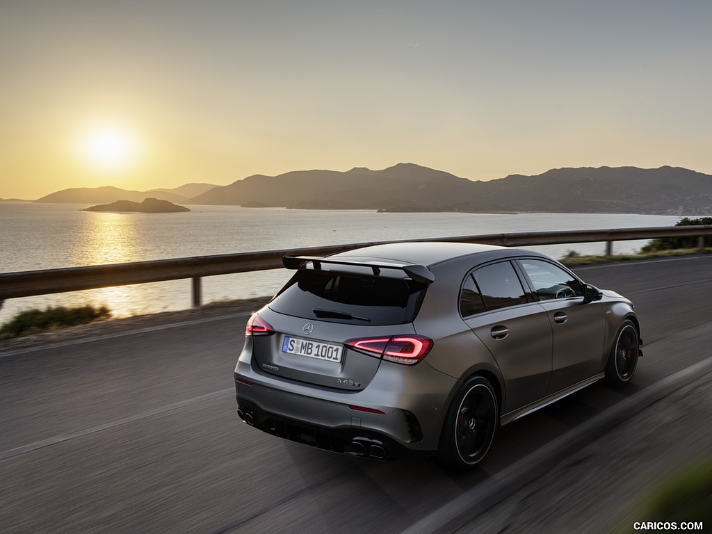 2020 Mercedes-AMG A 45 S 4MATIC+ - Rear Three-Quarter