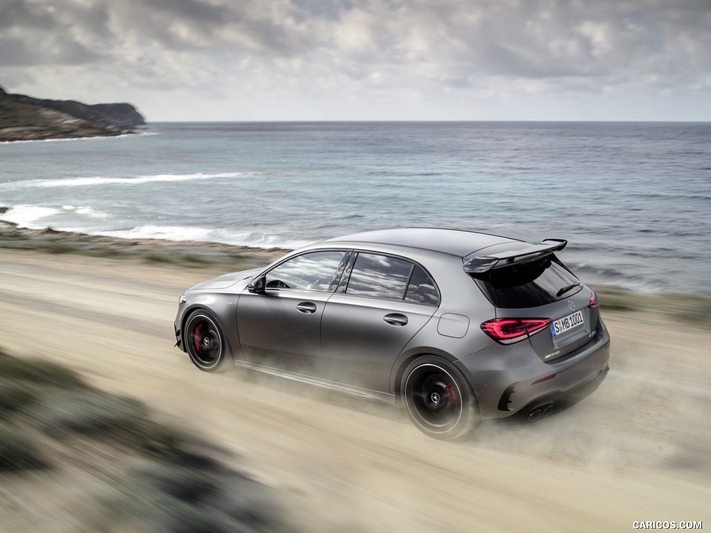 2020 Mercedes-AMG A 45 S 4MATIC+ - Rear Three-Quarter