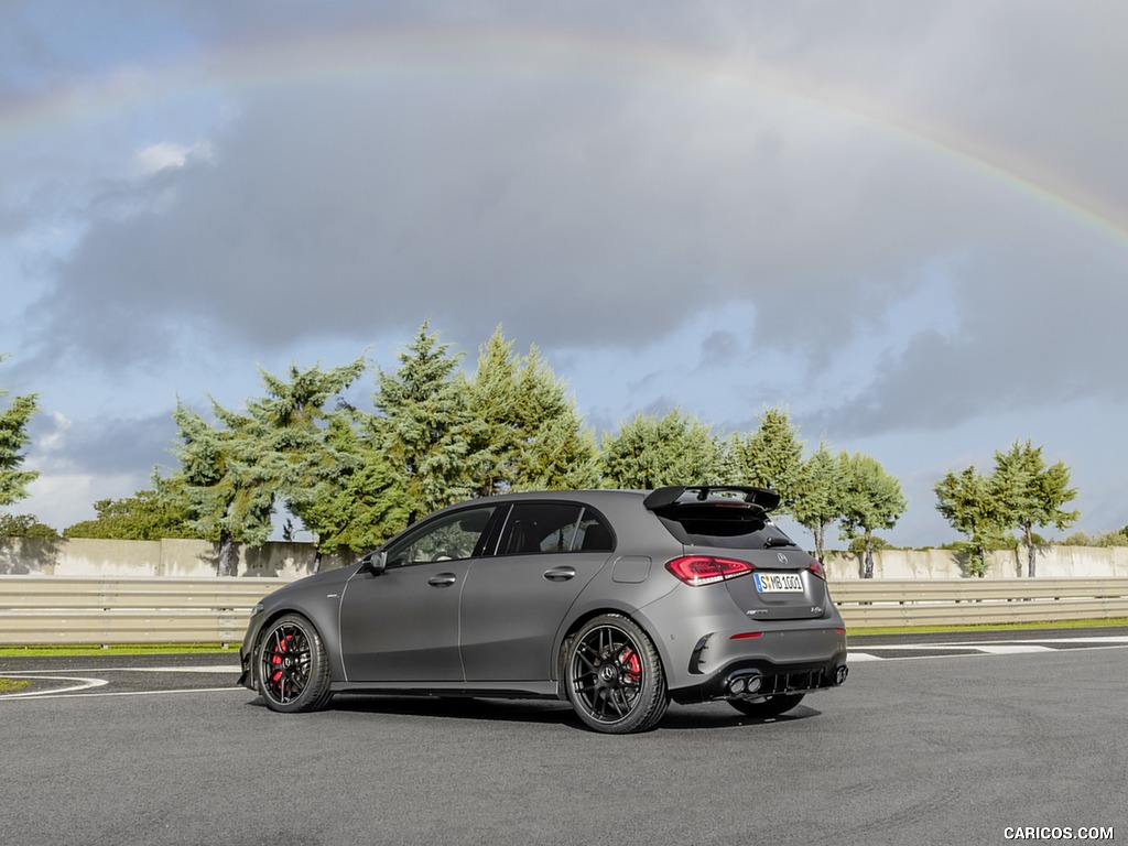 2020 Mercedes-AMG A 45 S 4MATIC+ - Rear Three-Quarter