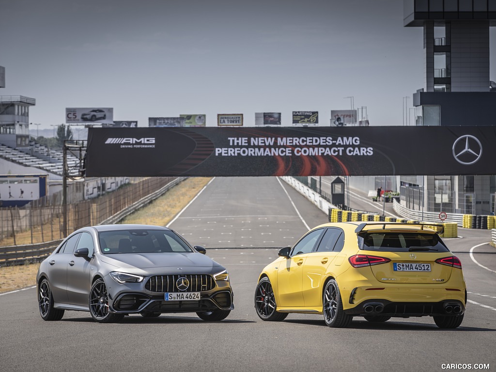 2020 Mercedes-AMG A 45 S 4MATIC+ and CLA 45 AMG