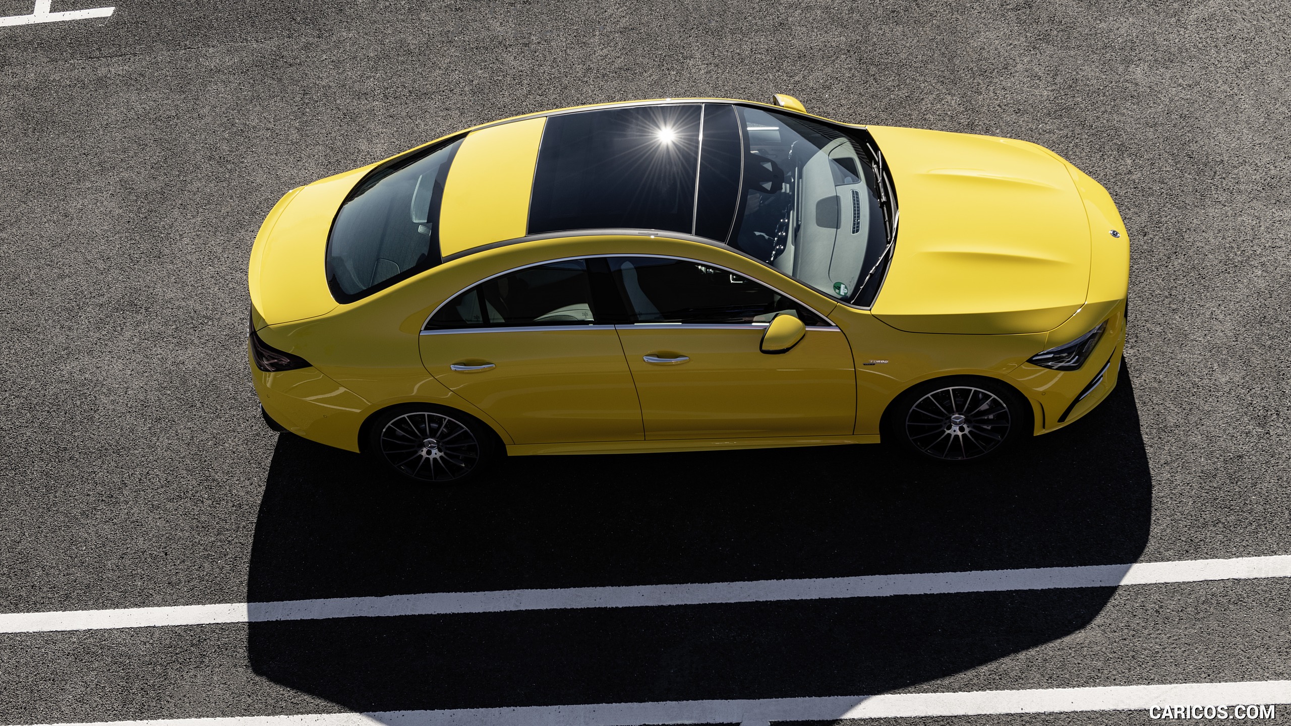 2020 Mercedes-AMG CLA 35 4MATIC (Color: Sun Yellow) - Top, #15 of 34