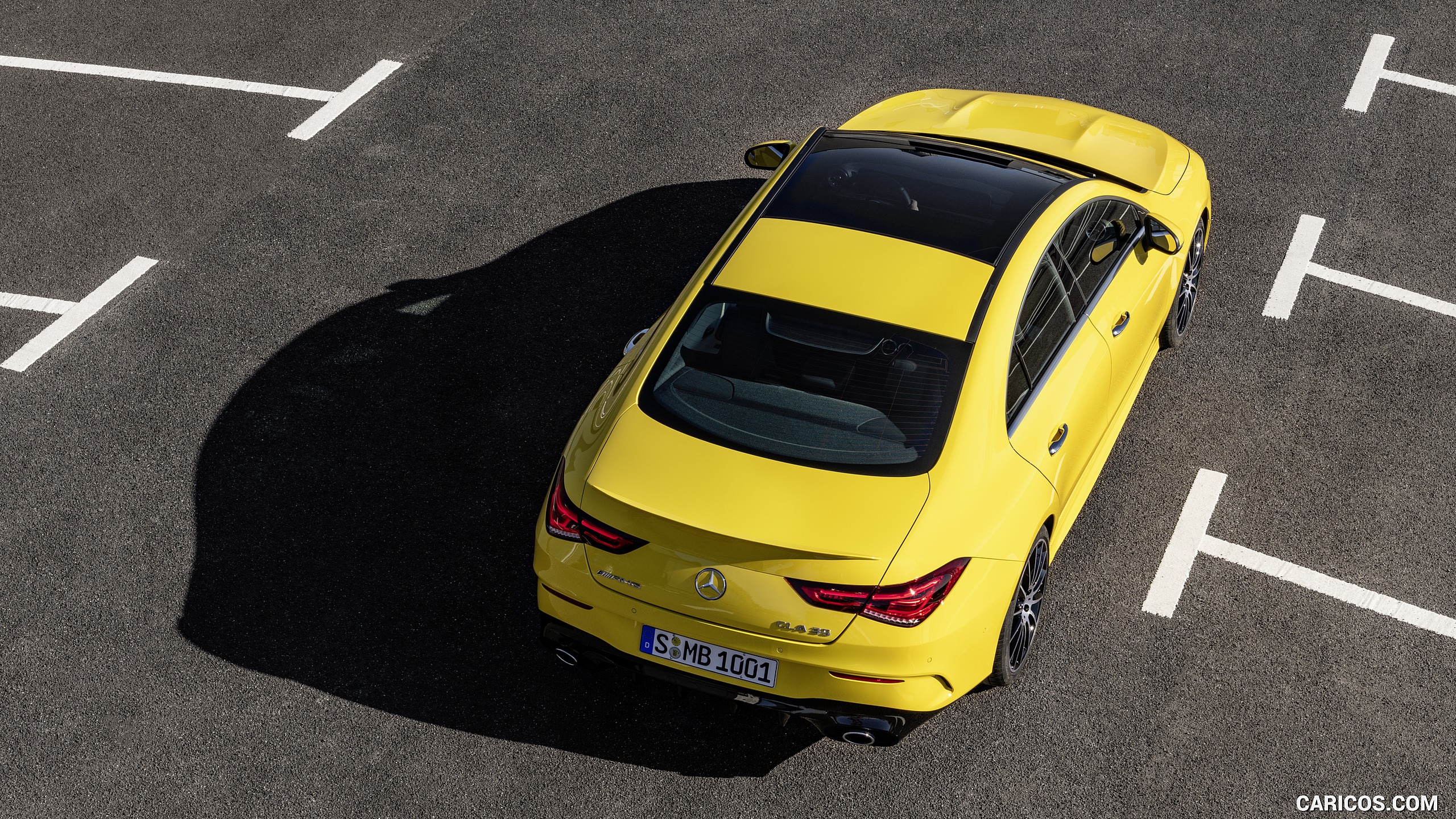 2020 Mercedes-AMG CLA 35 4MATIC (Color: Sun Yellow) - Top, #17 of 34