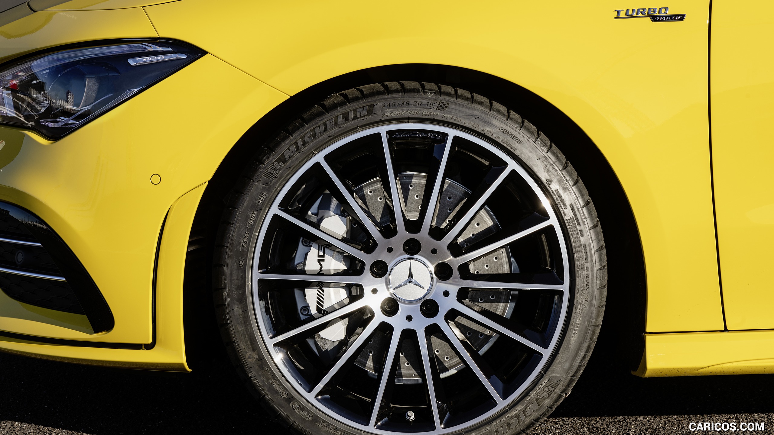 2020 Mercedes-AMG CLA 35 4MATIC (Color: Sun Yellow) - Wheel, #21 of 34