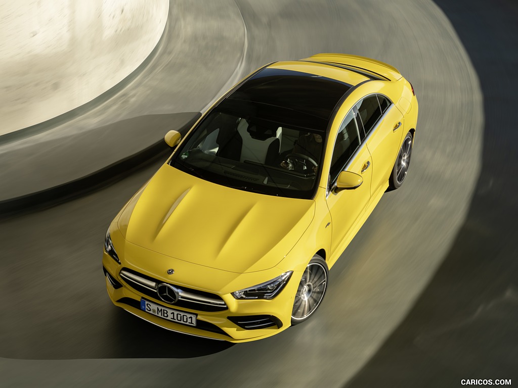 2020 Mercedes-AMG CLA 35 4MATIC (Color: Sun Yellow) - Top