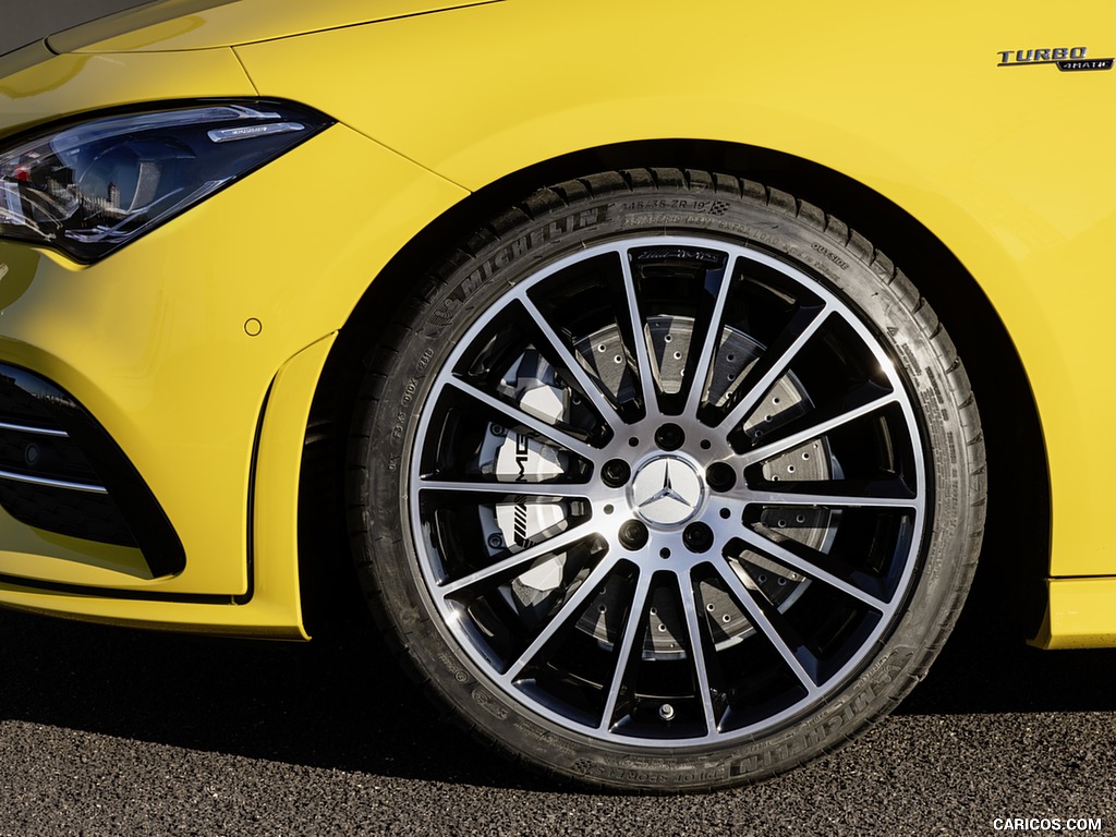 2020 Mercedes-AMG CLA 35 4MATIC (Color: Sun Yellow) - Wheel