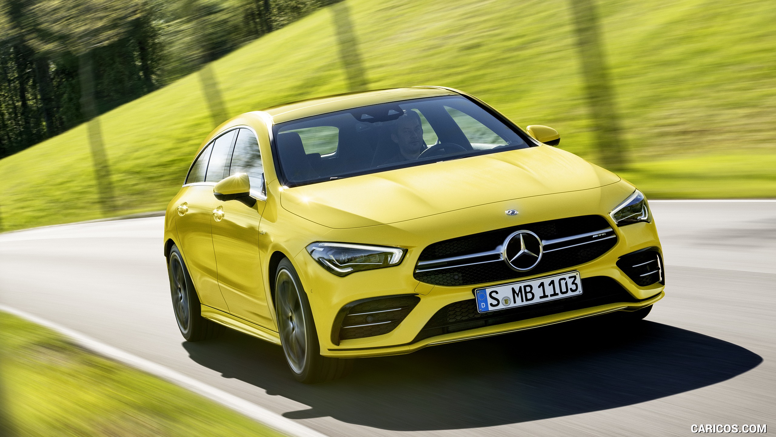 2020 Mercedes-AMG CLA 35 4MATIC Shooting Brake - Front, #5 of 21