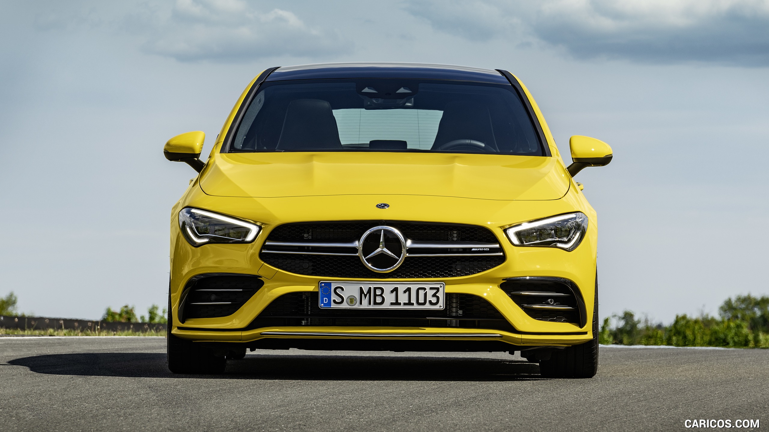 2020 Mercedes-AMG CLA 35 4MATIC Shooting Brake - Front, #16 of 21