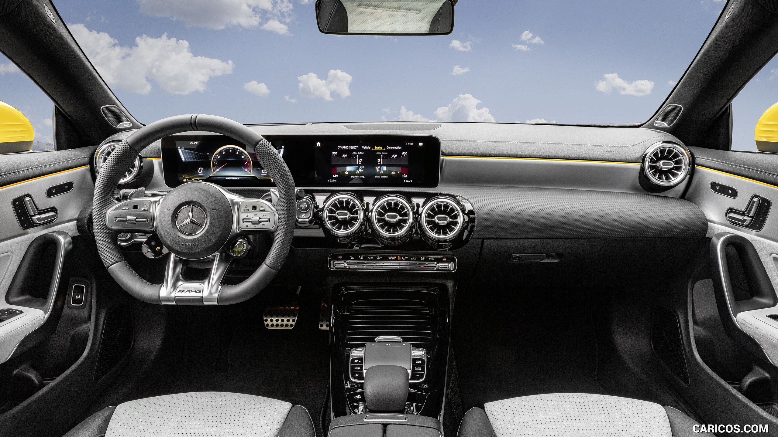 2020 Mercedes-AMG CLA 35 4MATIC Shooting Brake - Interior, Cockpit, #20 of 21