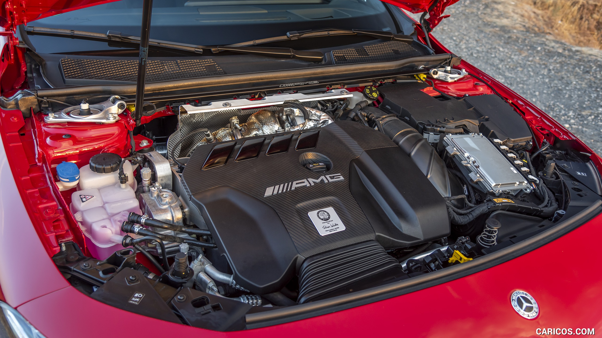 2020 Mercedes-AMG CLA 45 (Color: Jupiter Red) - Engine, #46 of 159
