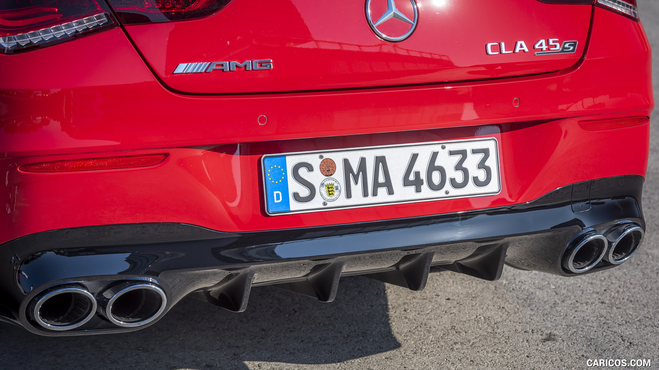 2020 Mercedes-AMG CLA 45 (Color: Jupiter Red) - Exhaust, #45 of 159