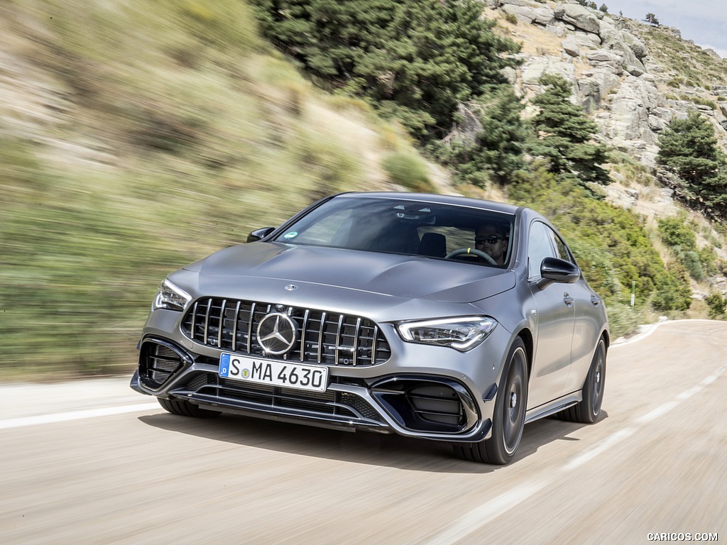 2020 Mercedes-AMG CLA 45 (Color: Designo Mountain Gray Magno) - Front