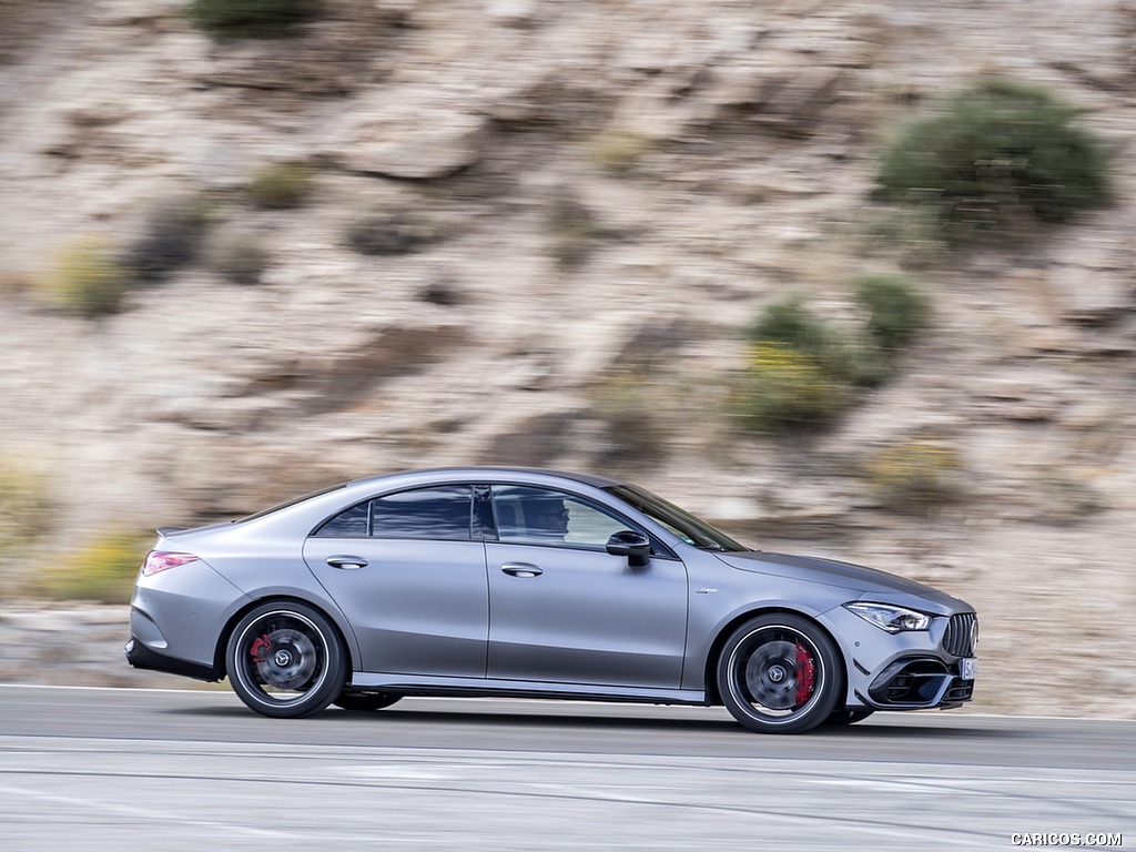 2020 Mercedes-AMG CLA 45 (Color: Designo Mountain Gray Magno) - Side