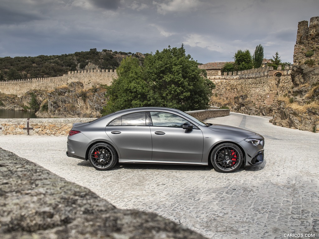 2020 Mercedes-AMG CLA 45 (Color: Designo Mountain Gray Magno) - Side