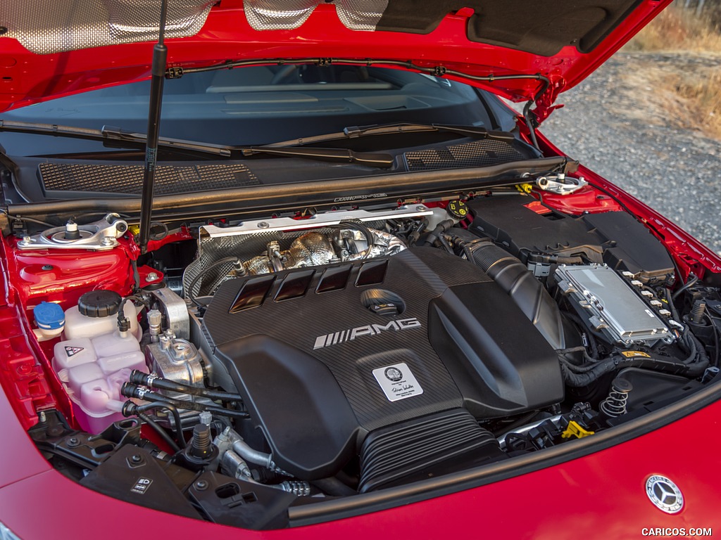 2020 Mercedes-AMG CLA 45 (Color: Jupiter Red) - Engine