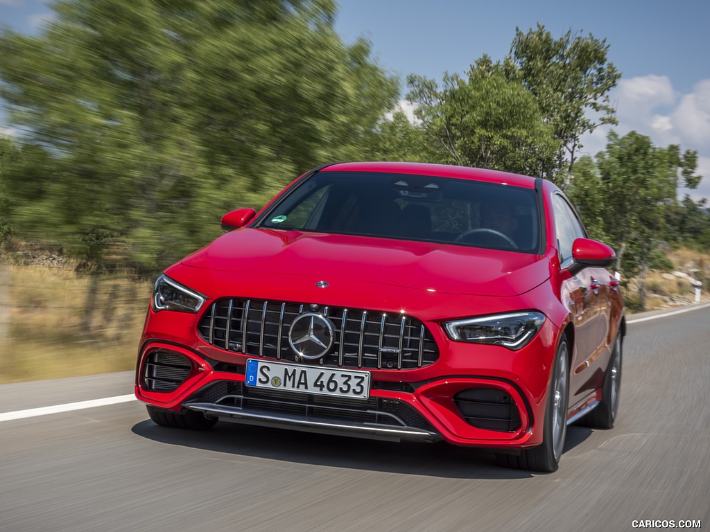 2020 Mercedes-AMG CLA 45 (Color: Jupiter Red) - Front