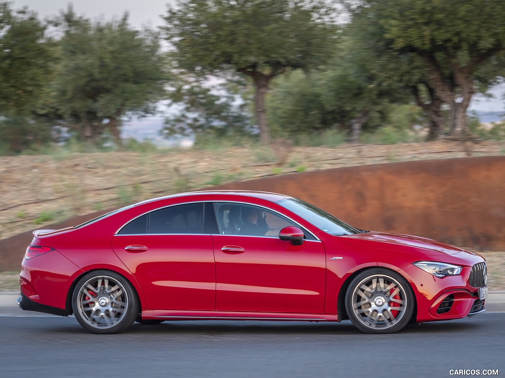 2020 Mercedes-AMG CLA 45 (Color: Jupiter Red) - Side