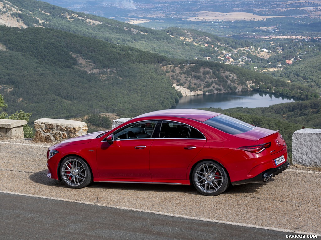 2020 Mercedes-AMG CLA 45 (Color: Jupiter Red) - Side