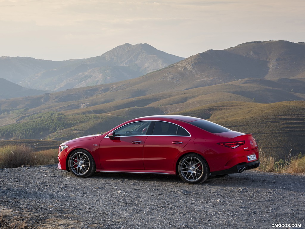 2020 Mercedes-AMG CLA 45 (Color: Jupiter Red) - Side