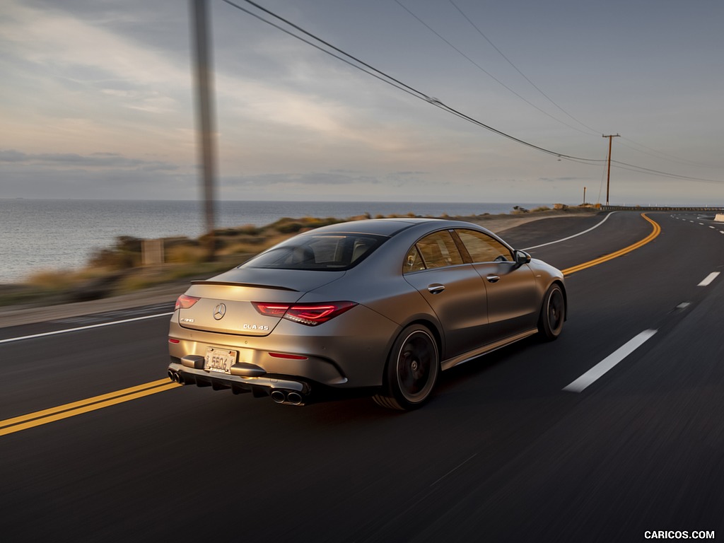 2020 Mercedes-AMG CLA 45 (US-Spec) - Rear Three-Quarter