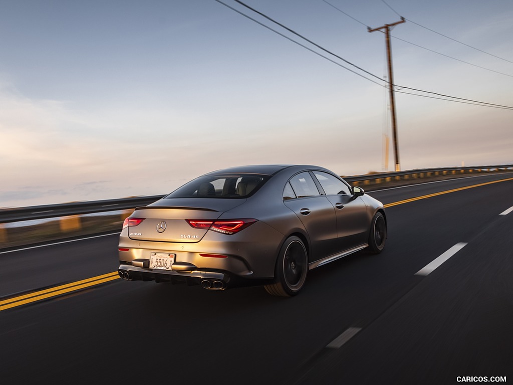 2020 Mercedes-AMG CLA 45 (US-Spec) - Rear Three-Quarter