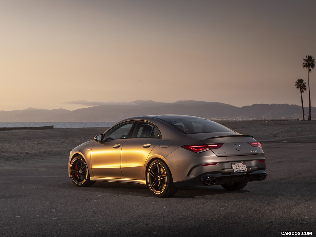 2020 Mercedes-AMG CLA 45 (US-Spec) - Rear Three-Quarter