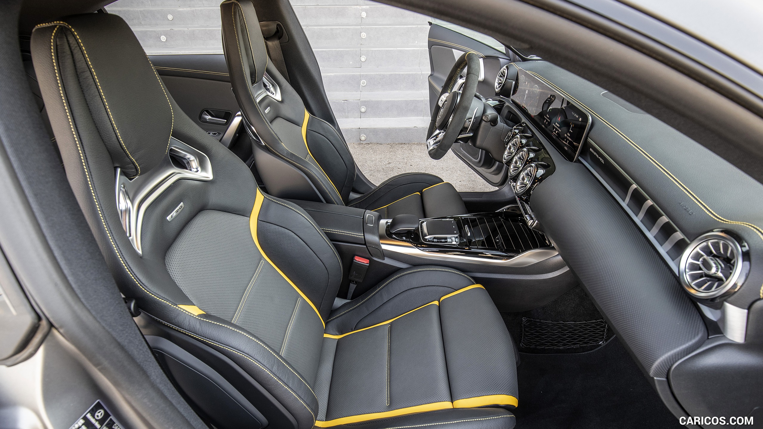 2020 Mercedes-AMG CLA 45 - Interior, Front Seats, #86 of 159