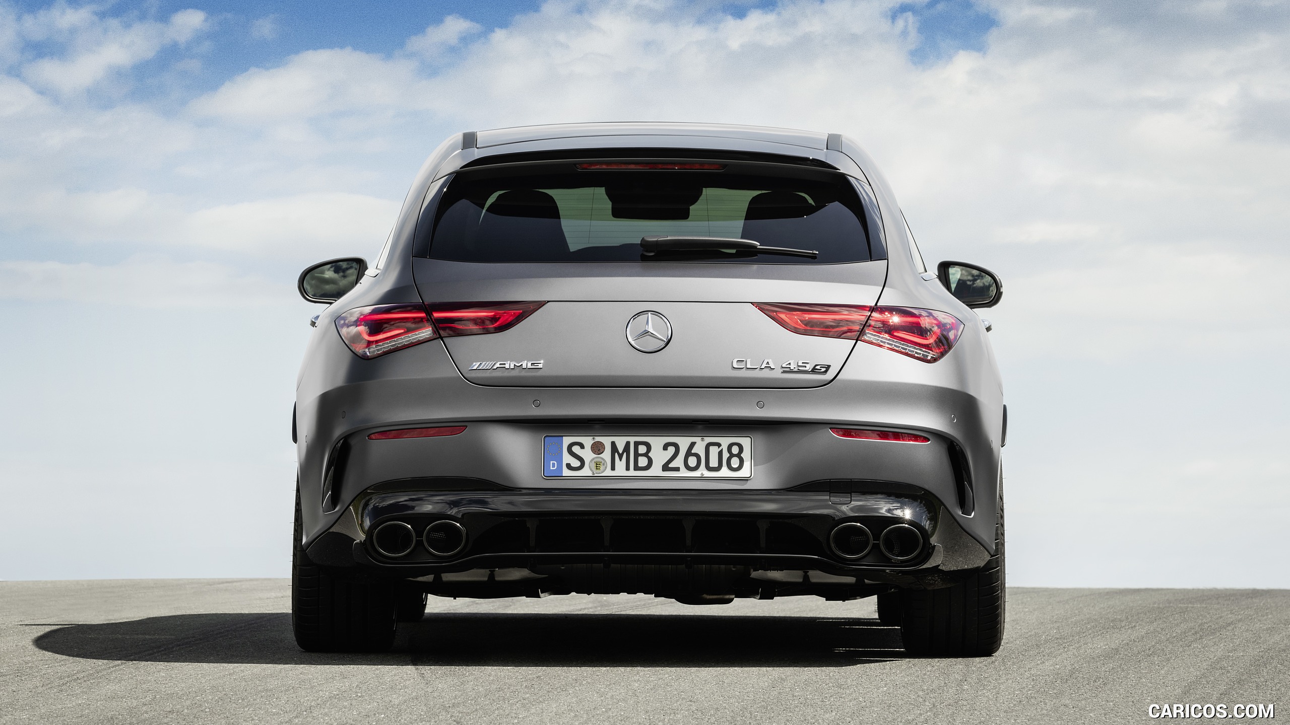 2020 Mercedes-AMG CLA 45 S 4MATIC+ Shooting Brake - Rear, #19 of 35