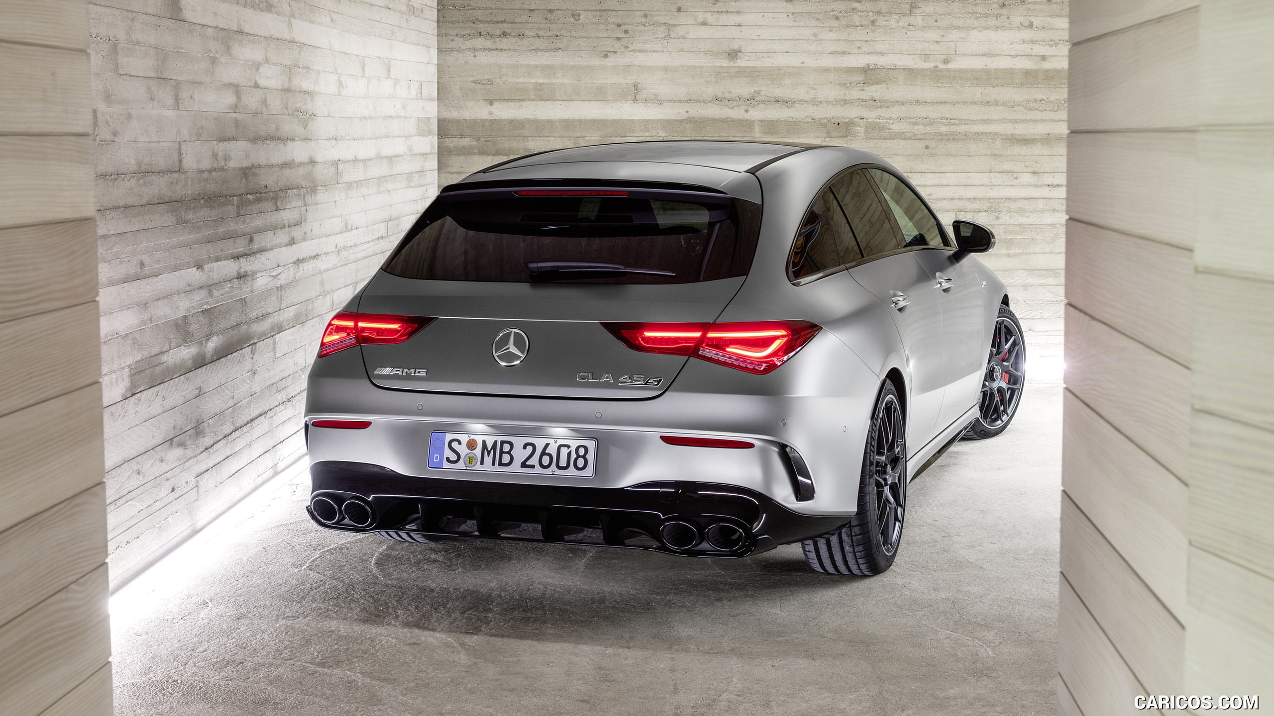 2020 Mercedes-AMG CLA 45 S 4MATIC+ Shooting Brake - Rear, #26 of 35