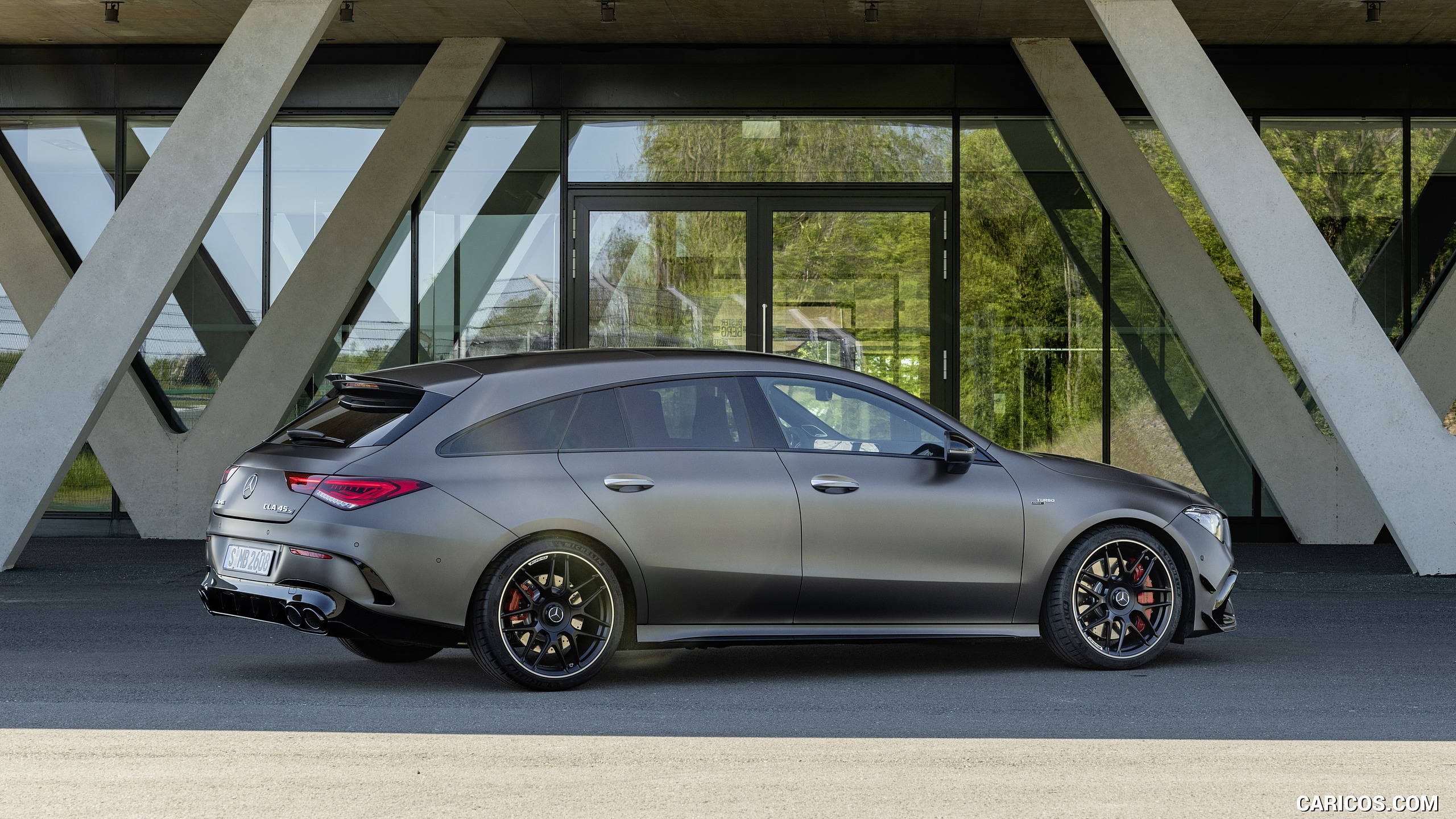 2020 Mercedes-AMG CLA 45 S 4MATIC+ Shooting Brake - Side, #22 of 35