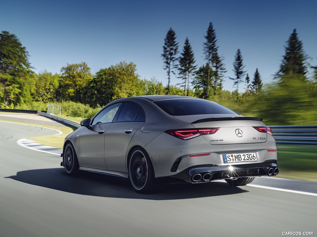 2020 Mercedes-AMG CLA 45 S 4MATIC+ - Rear Three-Quarter