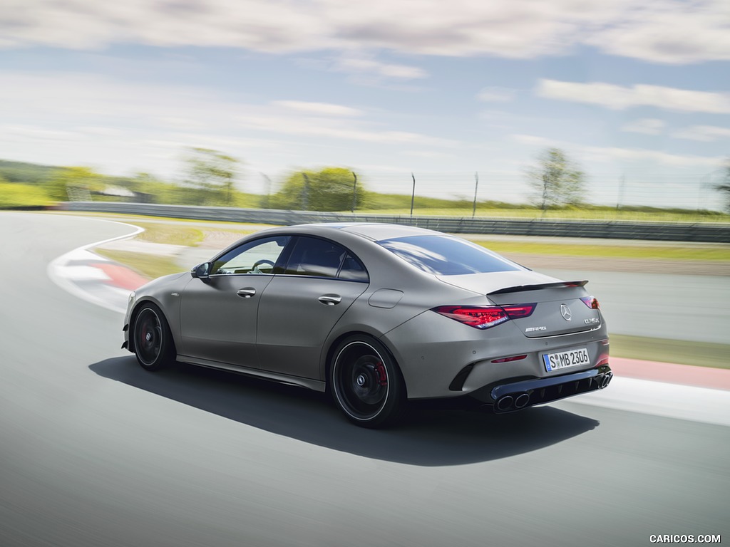 2020 Mercedes-AMG CLA 45 S 4MATIC+ - Rear Three-Quarter