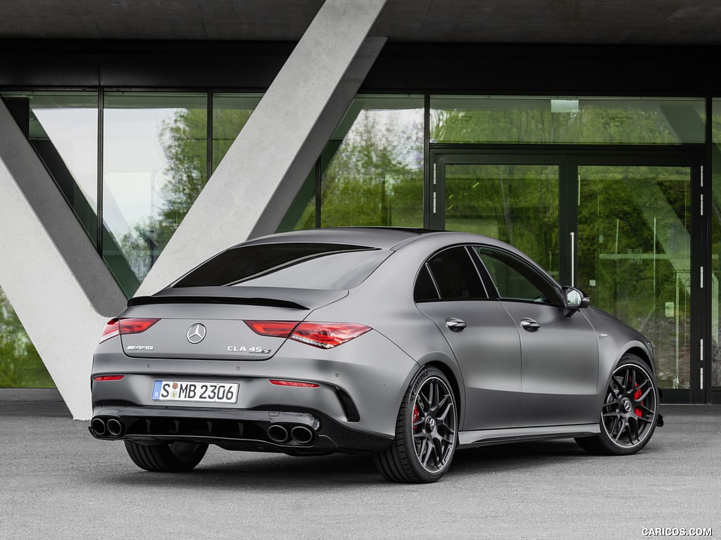 2020 Mercedes-AMG CLA 45 S 4MATIC+ - Rear Three-Quarter