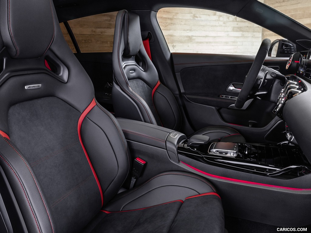 2020 Mercedes-AMG CLA 45 S 4MATIC+ Shooting Brake - Interior, Front Seats