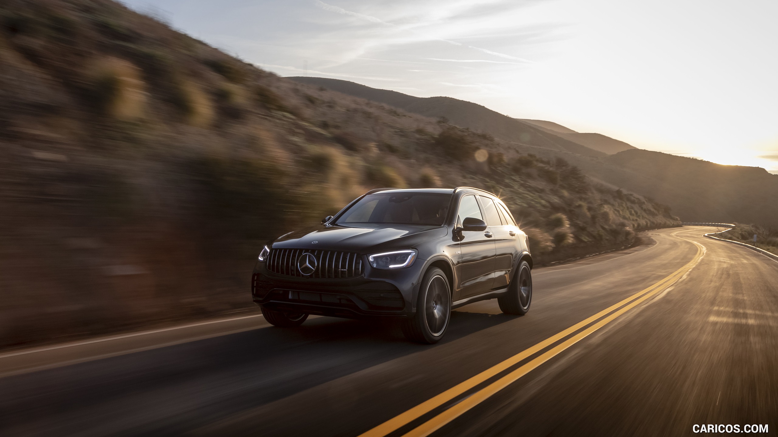 2020 Mercedes-AMG GLC 43 (US-Spec) - Front Three-Quarter | Caricos