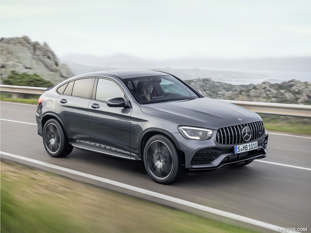 2020 Mercedes-AMG GLC 43 4MATIC Coupe - Front Three-Quarter