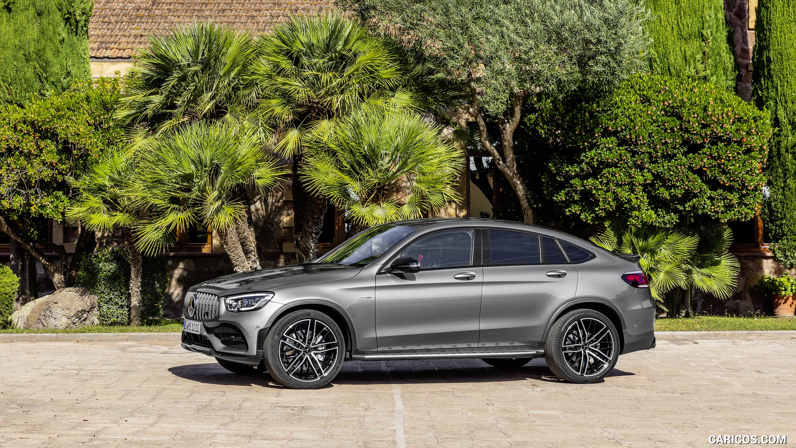 2020 Mercedes-AMG GLC 43 4MATIC Coupe - Side, #14 of 173